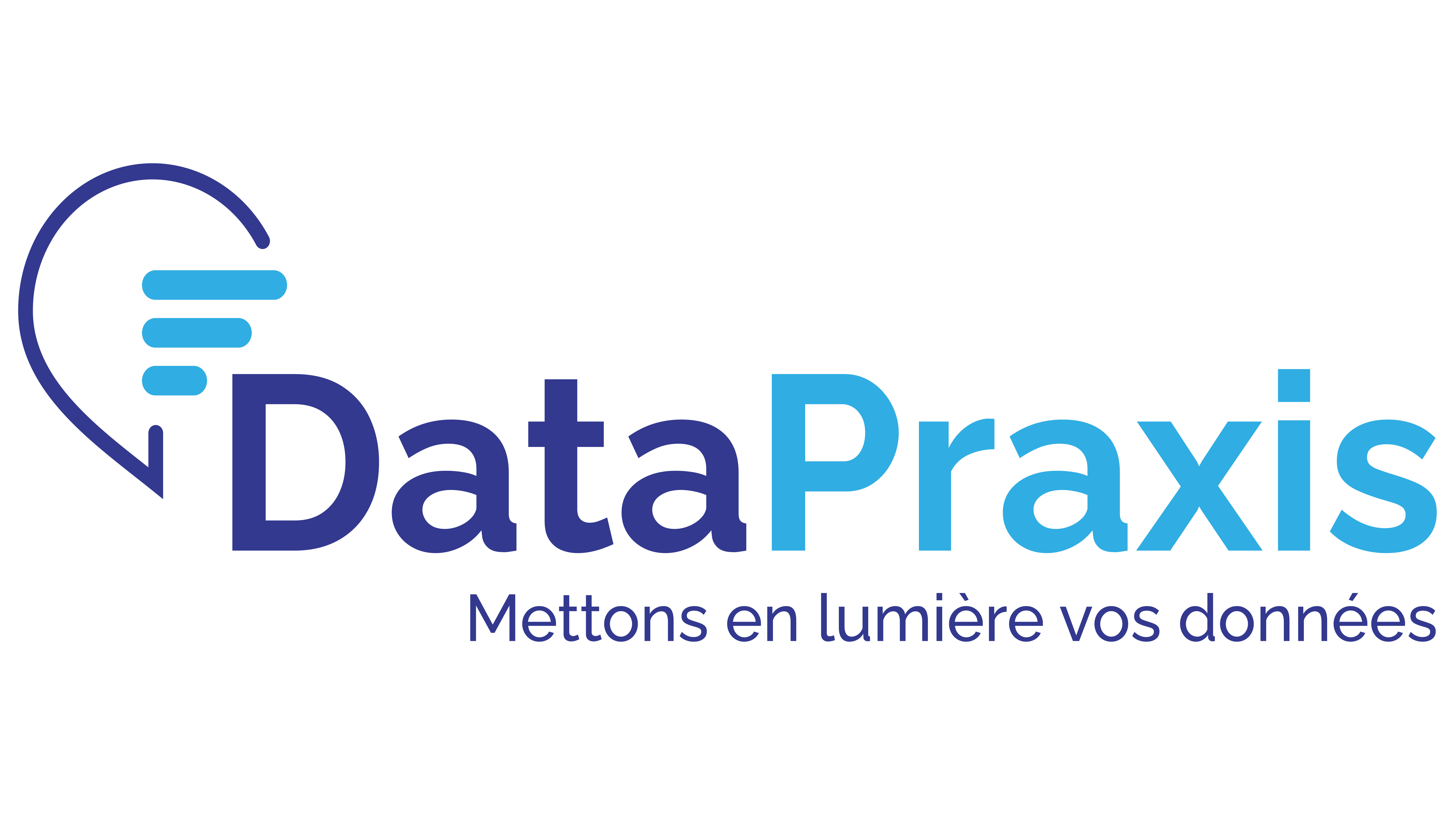 Logo Data Praxis : cabinet de conseil en data analyse, intelligence artificielle et projets data
