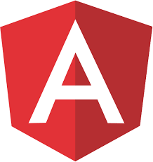 Logo Angular : framework de développement front-end utilisé pour les applications data et dashboards