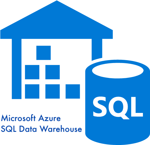 Logo Azure SQL Data Warehouse : solution de stockage et d’analyse de données pour les projets data et business intelligence