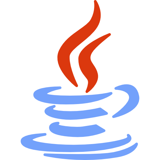 Logo Java : langage de développement utilisé pour les applications data, backend et systèmes analytiques