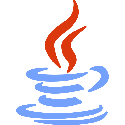 Logo Java : langage de développement utilisé pour les applications data, backend et systèmes analytiques
